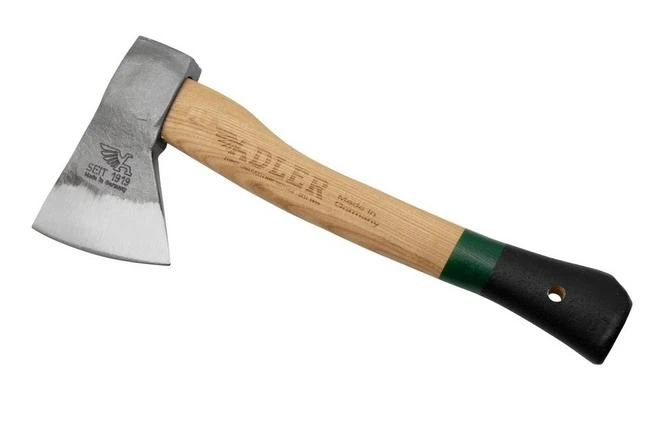 Adler Classic Scout Hatchet, Green-black, Camping Axe 3 Adler Classic Scout Hatchet, Green-black, Camping Axe