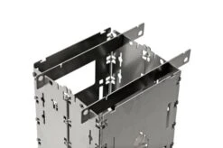 Bushcraft Essentials Bushbox LF Titanium, Foldable Stove