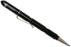 Rick Hinderer Extreme Duty Spiral Pen, Aluminum, Polished Black, Tactical Pen -Best Outdoor Equipment HRK EXDTY SPRAL AL PB 03 hinderer