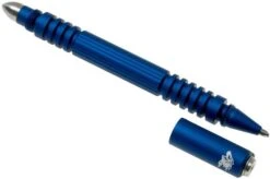 Rick Hinderer Investigator Pen Aluminium Matte Blue, Tactical Pen -Best Outdoor Equipment HRK INVP AL MBL 03 rick hinderer knives