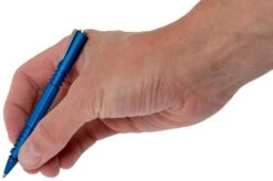 Rick Hinderer Investigator Pen Aluminium Matte Blue, Tactical Pen -Best Outdoor Equipment HRK INVP AL MBL 04 rick hinderer knives