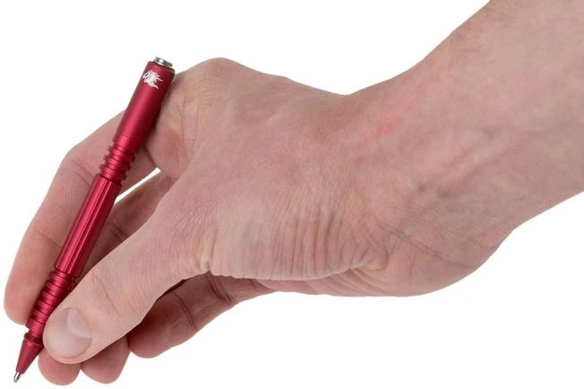 Rick Hinderer Investigator Pen Aluminium Matte Red, Tactical Pen 6 Rick Hinderer Investigator Pen Aluminium Matte Red, Tactical Pen - Image 4