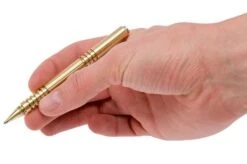 Rick Hinderer Investigator Pen Brass/Messing, Tactical Pen -Best Outdoor Equipment HRK INVP BRASS 05 rick hinderer investigator pen hrk invp brass 05