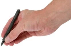 Rick Hinderer Investigator Pen O1 Tool Steel, Parkerized, Tactical Pen -Best Outdoor Equipment HRK INVP O1P 04 rick hinderer knives