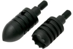 Rick Hinderer Extreme Duty Modular Kubotan Pen Deluxe Set Matte Black -Best Outdoor Equipment HRK KUBADEX AL MB 03 rick hinderer knives