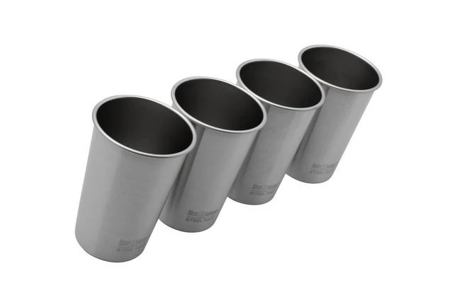 Klean Kanteen Pint Cup 1000428 Brushed Stainless Cups 473 ML, 4 Pieces 5 Klean Kanteen Pint Cup 1000428 Brushed Stainless Cups 473 ML, 4 Pieces - Image 3