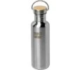 Klean Kanteen Reflect 800 Ml Water Bottle With Bamboo Cap, Brushed Stainless -Best Outdoor Equipment KC1000551 01 klean kanteen
