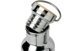 Klean Kanteen Insulated Reflect 600 Ml Water Bottle With Bamboo Cap, Mirrored Stainless -Best Outdoor Equipment KC1002725 03 klean kanteen