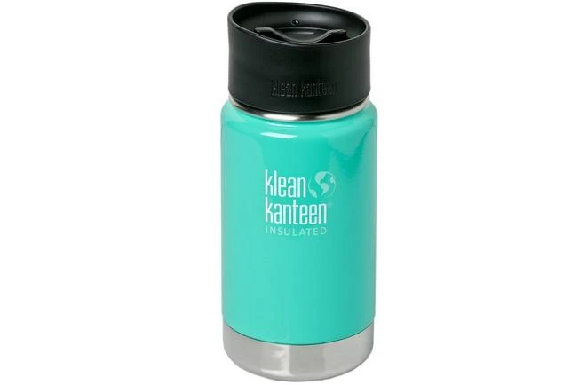 Klean Kanteen Wide Insulated Bottle Café Cap 2.0 350 Ml, Sea Crest 3 Klean Kanteen Wide Insulated Bottle Café Cap 2.0 350 Ml, Sea Crest