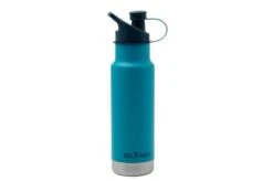 Klean Kanteen Insulated Kid Classic Narrow 1008783 Bottle With Sports Cap Hawaiian Ocean, 355 ML