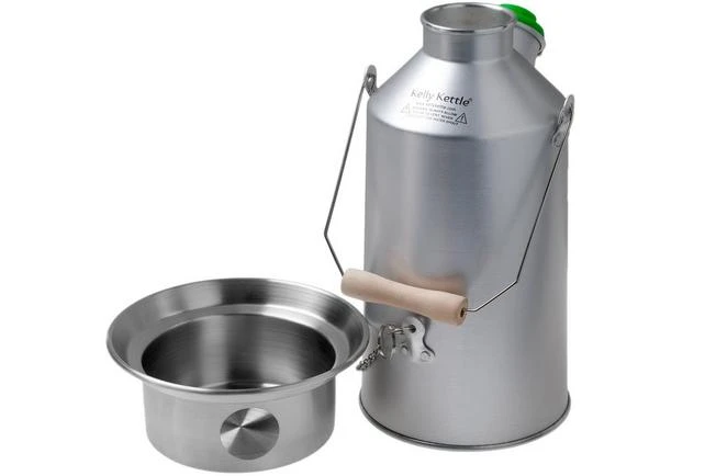 Kelly Kettle Base Camp Kettle 1.6L Aluminium 4 Kelly Kettle Base Camp Kettle 1.6L Aluminium - Image 2