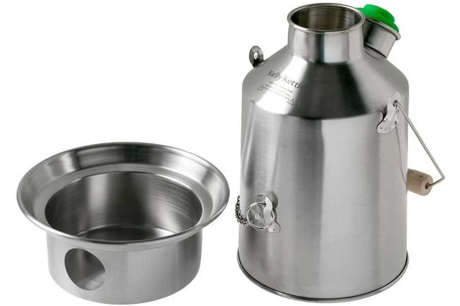 Kelly Kettle Scout Kettle 1.2L Stainless 50113 4 Kelly Kettle Scout Kettle 1.2L Stainless 50113 - Image 2