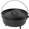 Lodge Camp Dutch Oven Boy Scout Logo L12CO3BS, Contents Approx. 5.6 L -Best Outdoor Equipment LG L 12CO3BS 01 lodge