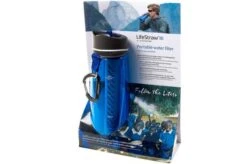LifeStraw Go Water Bottle With A Filter, Blue -Best Outdoor Equipment LWGO BL 04 lifestraw lwgo bl 04