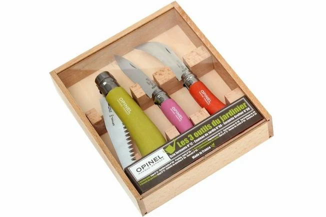 Opinel 3-piece Garden Set T1617 3 Opinel 3-piece Garden Set T1617