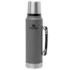 Stanley The Legendary Classic Thermos 1000 Ml - Charcoal -Best Outdoor Equipment PI10 08266 059 01 stanley