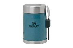 Stanley The Legendary Classic Food Jar 400 ML, Hammertone Lake, Lunch Box + Spork