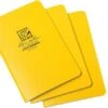 Rite In The Rain Notebook 4 5/8 X 7 Yellow, 3-piece, 371FX -Best Outdoor Equipment RR371FX 01 rite in the rain rr371fx 01 1