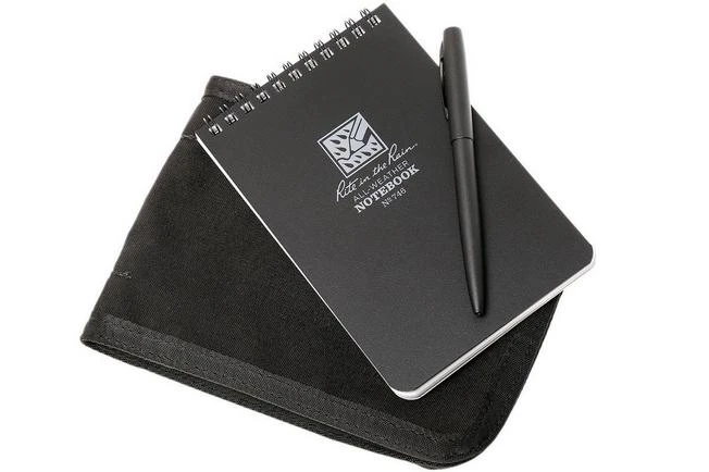 Rite In The Rain Pocket Top Spiral Kit Black, 746B-KIT 3 Rite In The Rain Pocket Top Spiral Kit Black, 746B-KIT