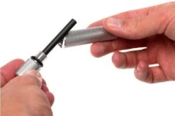 Aurora Fire Starter 2SA, Silver -Best Outdoor Equipment SSAFS2SAS 04 aurora fire starter ssafs2sas 04