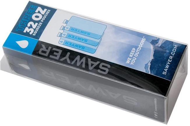 Sawyer Squeezable Pouch 946 Ml, SP113, Set Of 3 Water Bladders 4 Sawyer Squeezable Pouch 946 Ml, SP113, Set Of 3 Water Bladders - Image 2