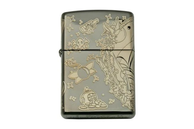 Zippo Tattoo Theme Design 48398-000002, Lighter 3 Zippo Tattoo Theme Design 48398-000002, Lighter