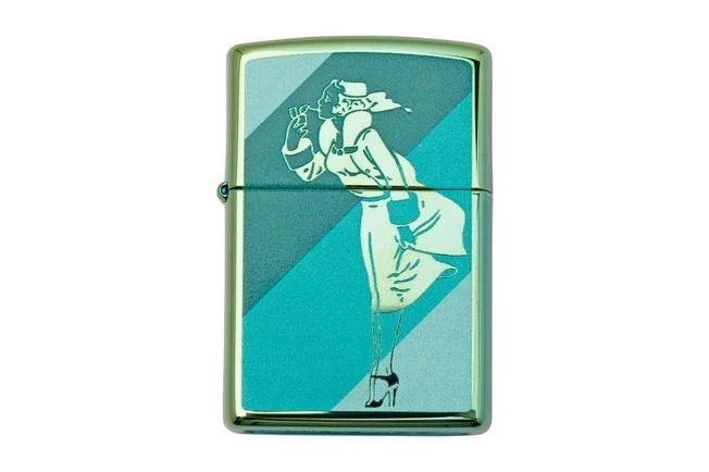 Zippo High Polish Teal 48457-000002, Lighter 3 Zippo High Polish Teal 48457-000002, Lighter