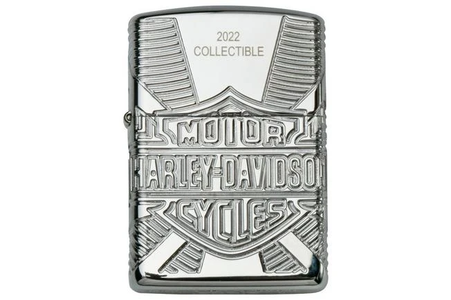 Zippo Harley Davidson Collectible 60006099 Silver, Lighter 3 Zippo Harley Davidson Collectible 60006099 Silver, Lighter
