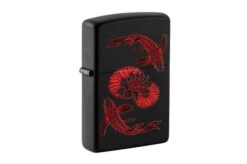 Zippo Koi Design 49922-000002 Matte Black, Lighter